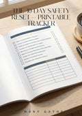 The 30-Day Safety Reset — Printable Tracker